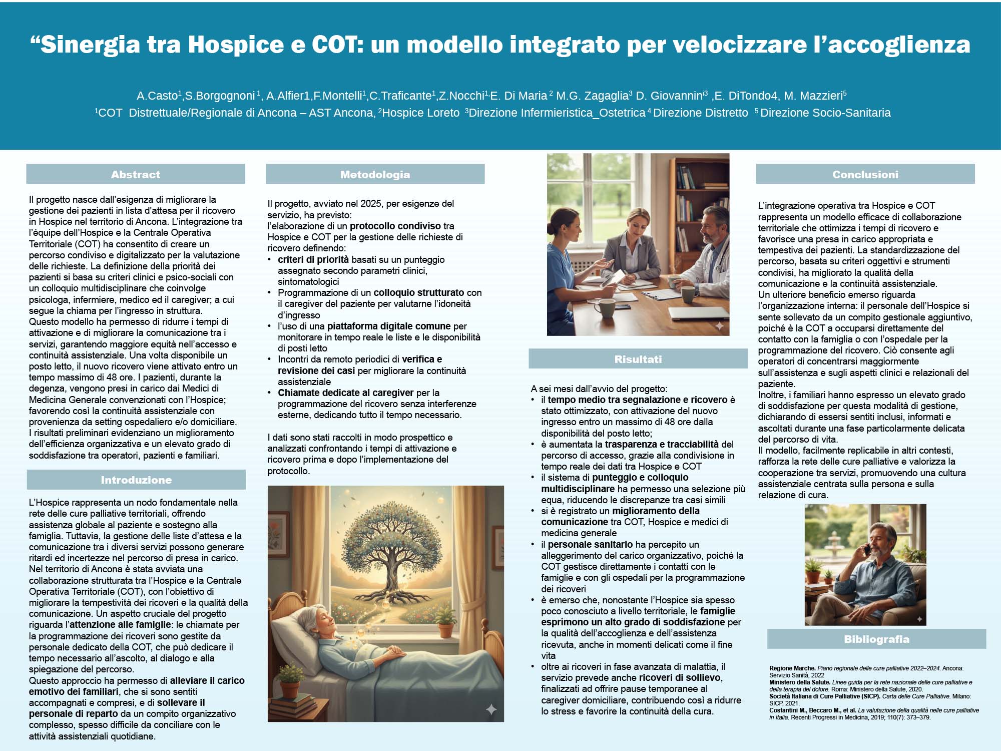 Sinergia tra Hospice e COT: un modello integrato per velocizzare l’accoglienza