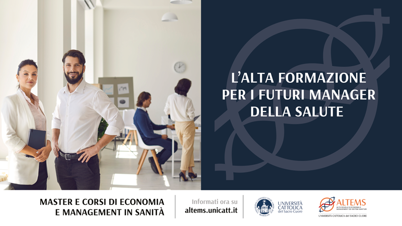 L'alta formazione per i futuri manager della salute