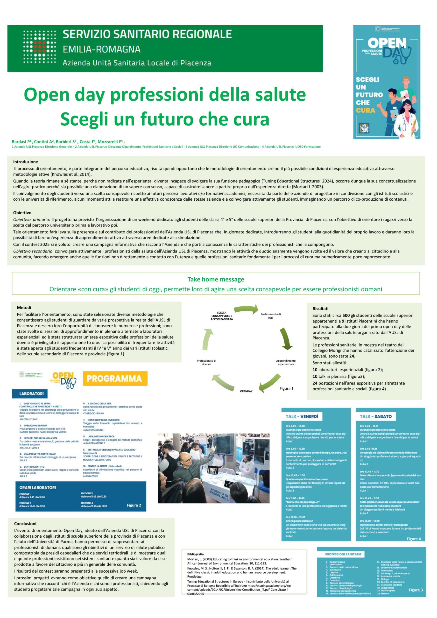 Open day professioni della salute Scegli un futuro che cura