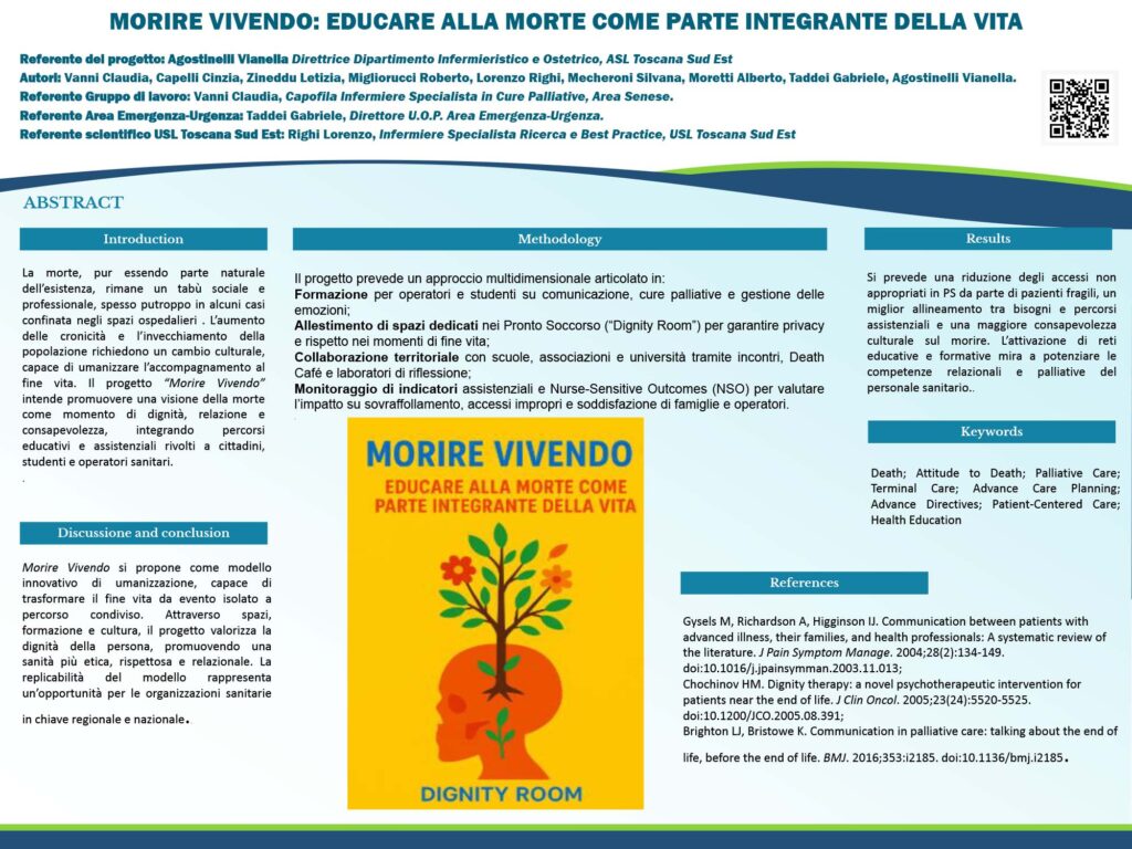 MORIRE VIVENDO: EDUCARE ALLA MORTE COME PARTE INTEGRANTE DELLA VITA