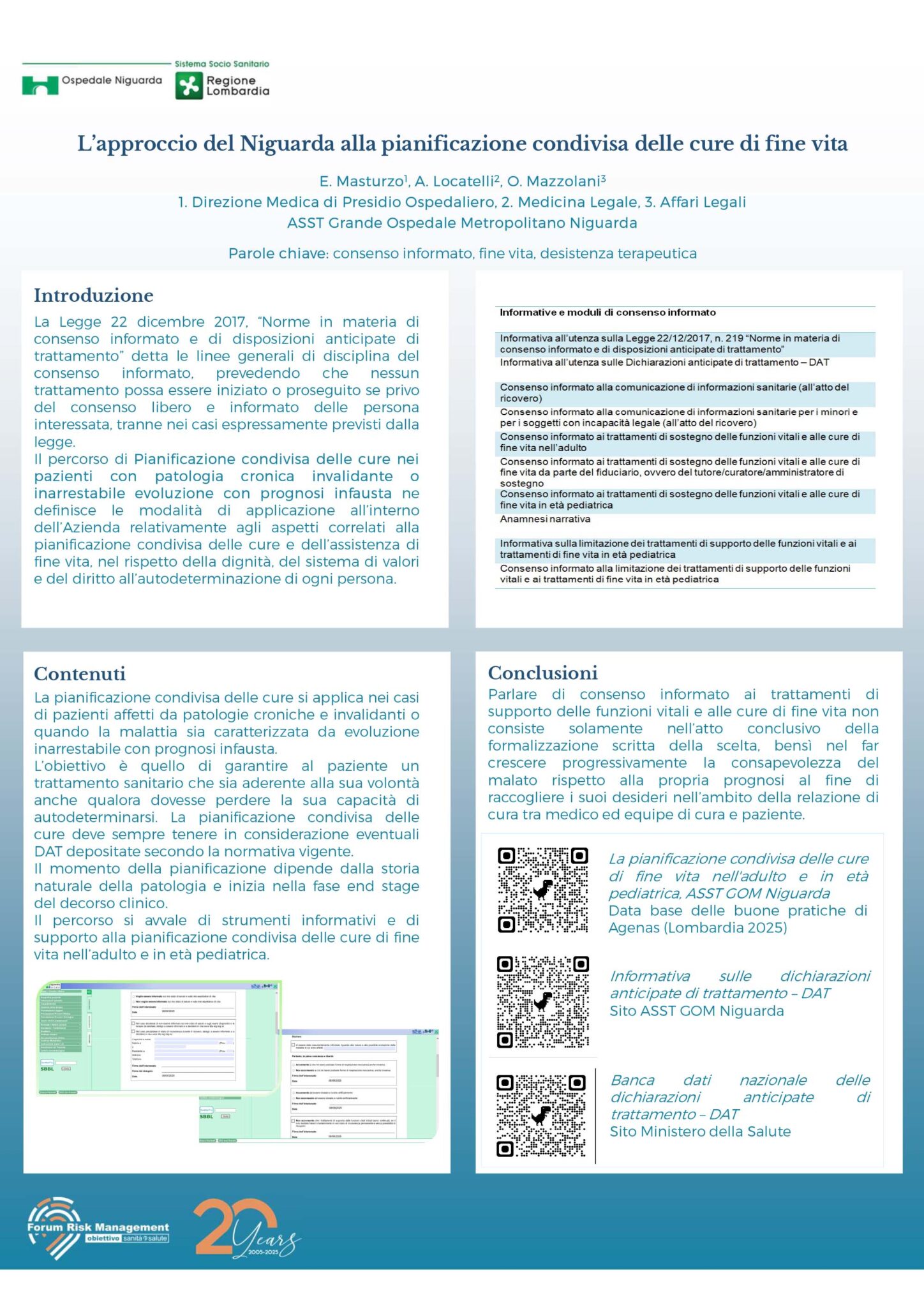 L’approccio del Niguarda alla pianificazione condivisa delle cure di fine vita
