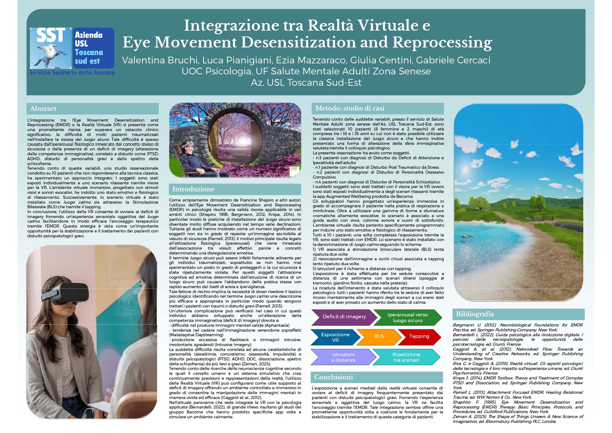 Integrazione tra Realtà Virtuale e Eye Movement Desensitization and Reprocessing