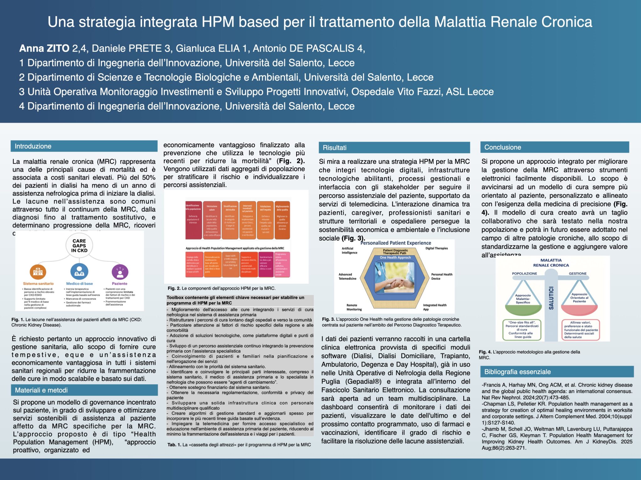 Una strategia integrata HPM based per il trattamento della Malattia Renale Cronica