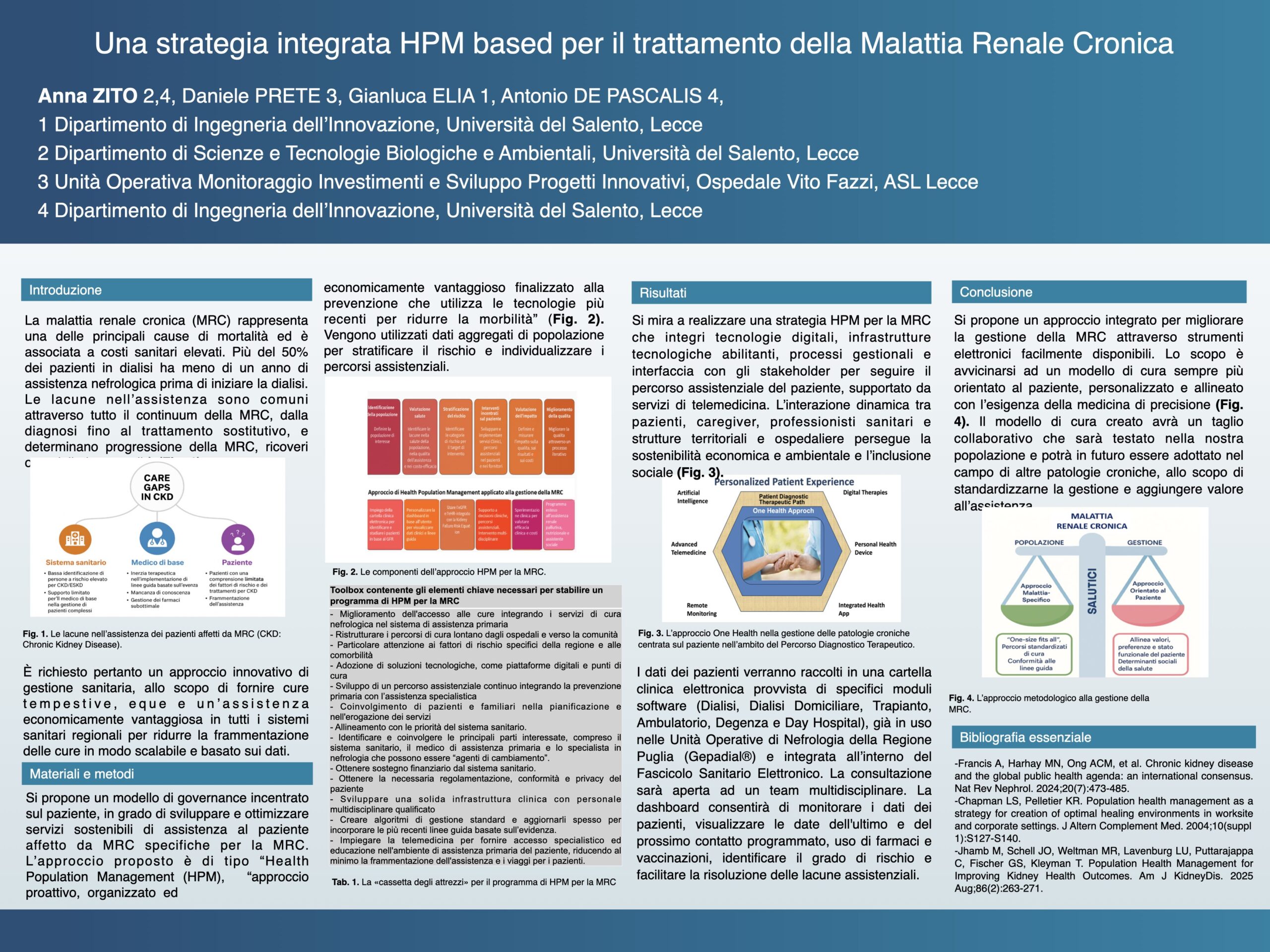 Una strategia integrata HPM based per il trattamento della Malattia Renale Cronica